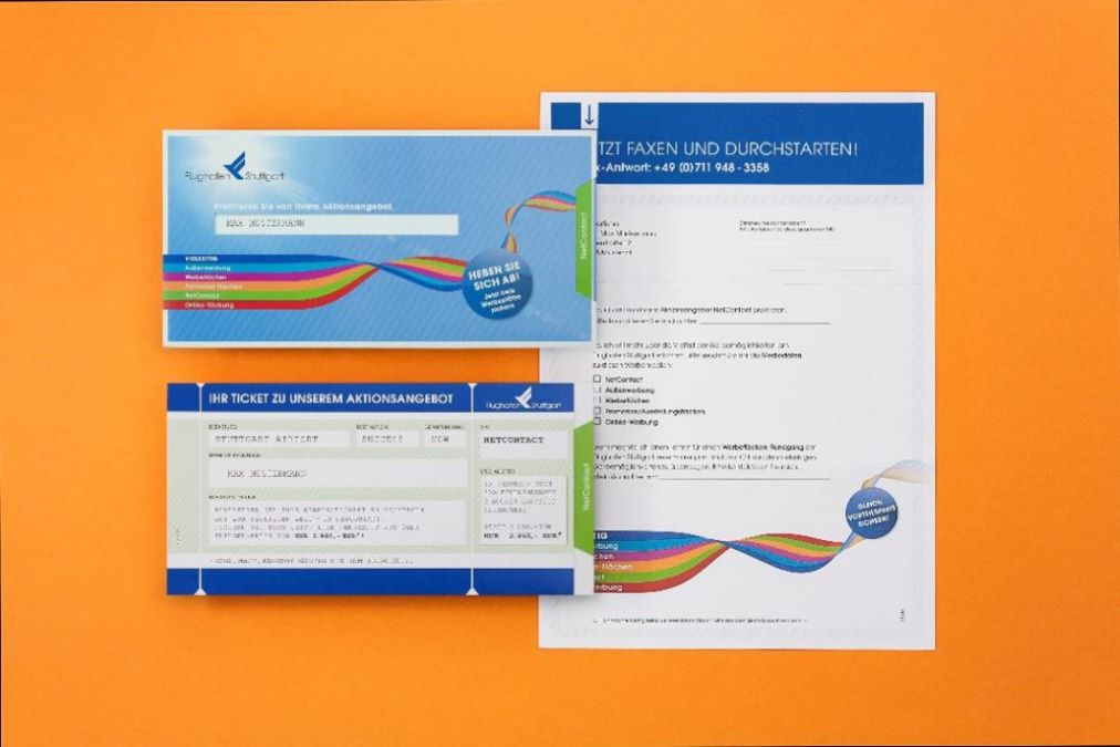 Stuttgart Airport: Mailingsystem Werbeflächen