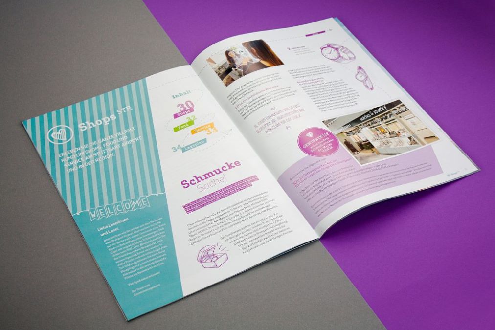 Stuttgart Airport: Kundenmagazin Shops STR